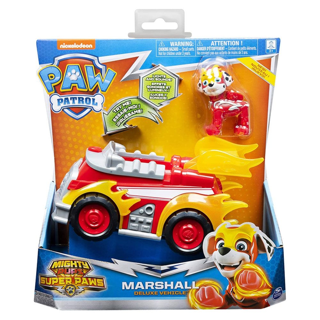 Игрален комплект Spin Master Paw Patrol Фигурка с превозно средство, Marshall