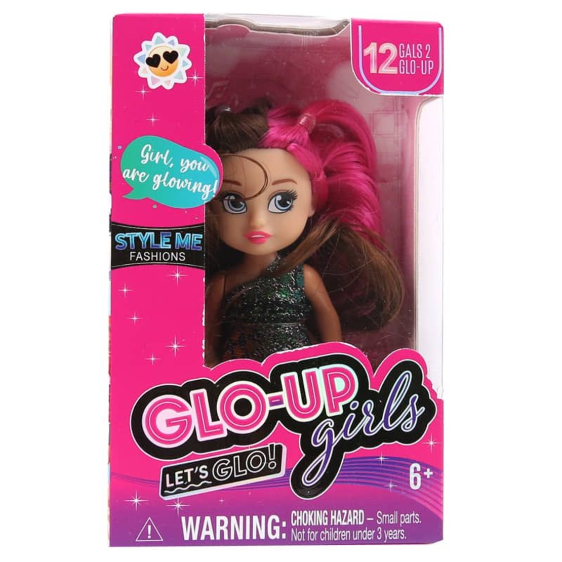 Мини кукла Raya Toys GLO-UP Girls Let`s Glo!