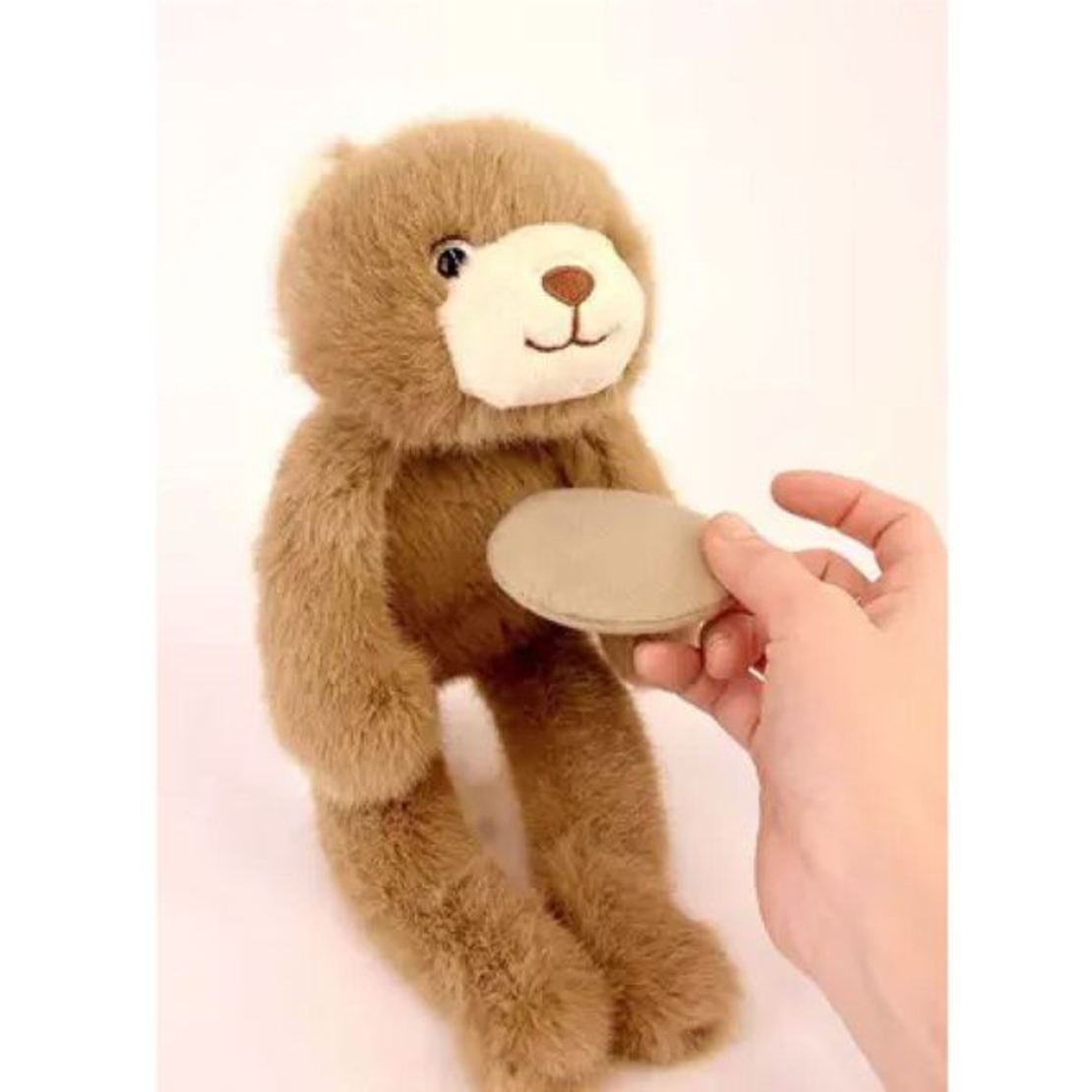 Плюшена играчка Doudou Podcolle, Мече с магнит, 30 см.