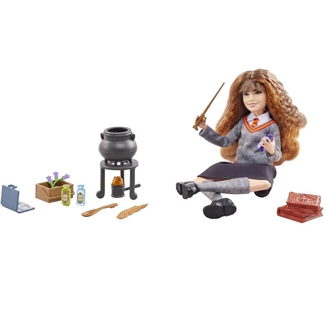 Кукла Mattel Harry Potter Hermione's Polyjuice Potions Хармаяни с 10 аксесоара