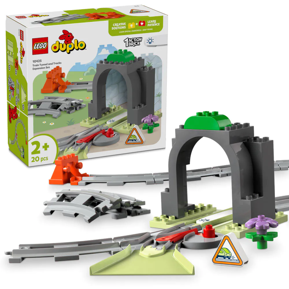 LEGO® DUPLO® Тунел и релси за влак 10425
