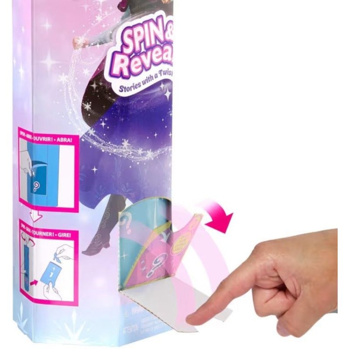 Кукла Mattel Disney Frozen Anna Spin & Reveal, с аксесоари