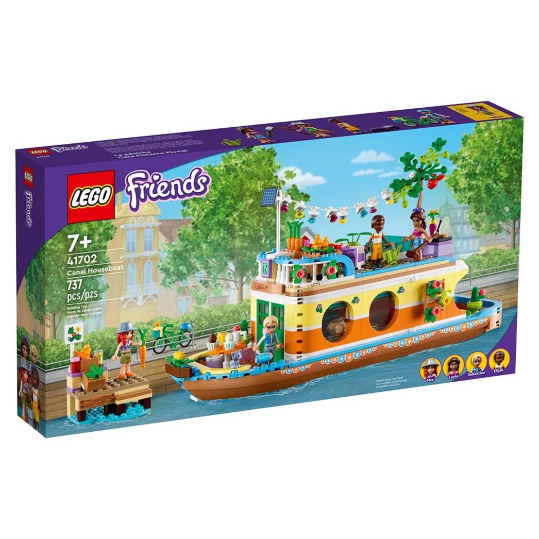 LEGO® Friends Къща лодка на канала 41702