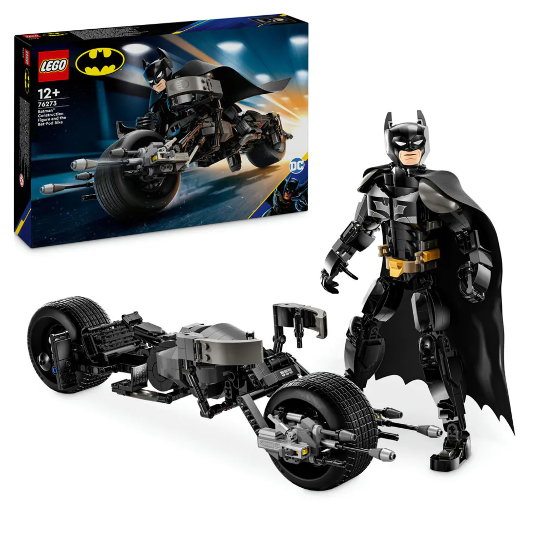 LEGO® DC Batman™ Батман и мотоциклет 76273