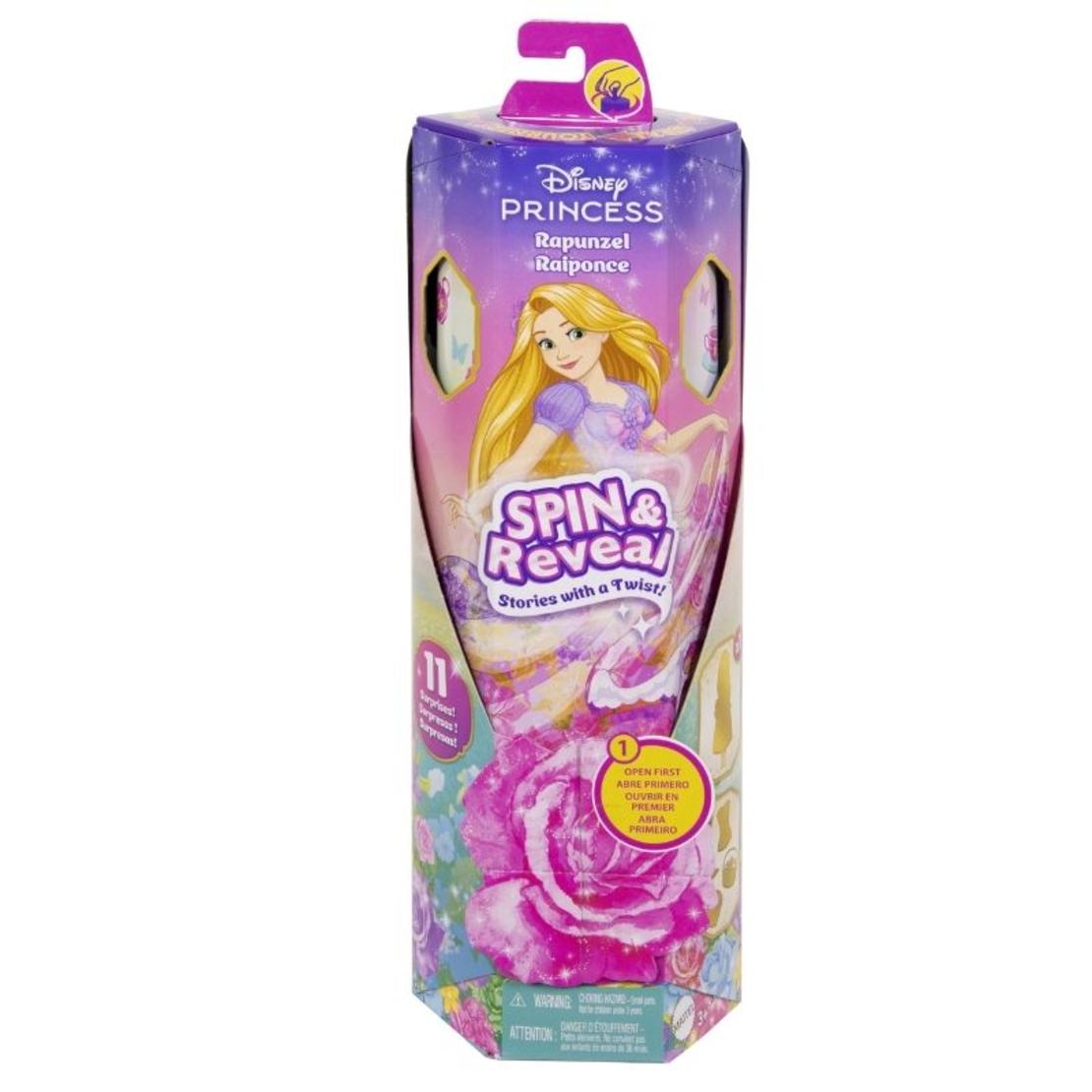 Кукла Mattel Disney Princess Rapunzel Spin & Reveal