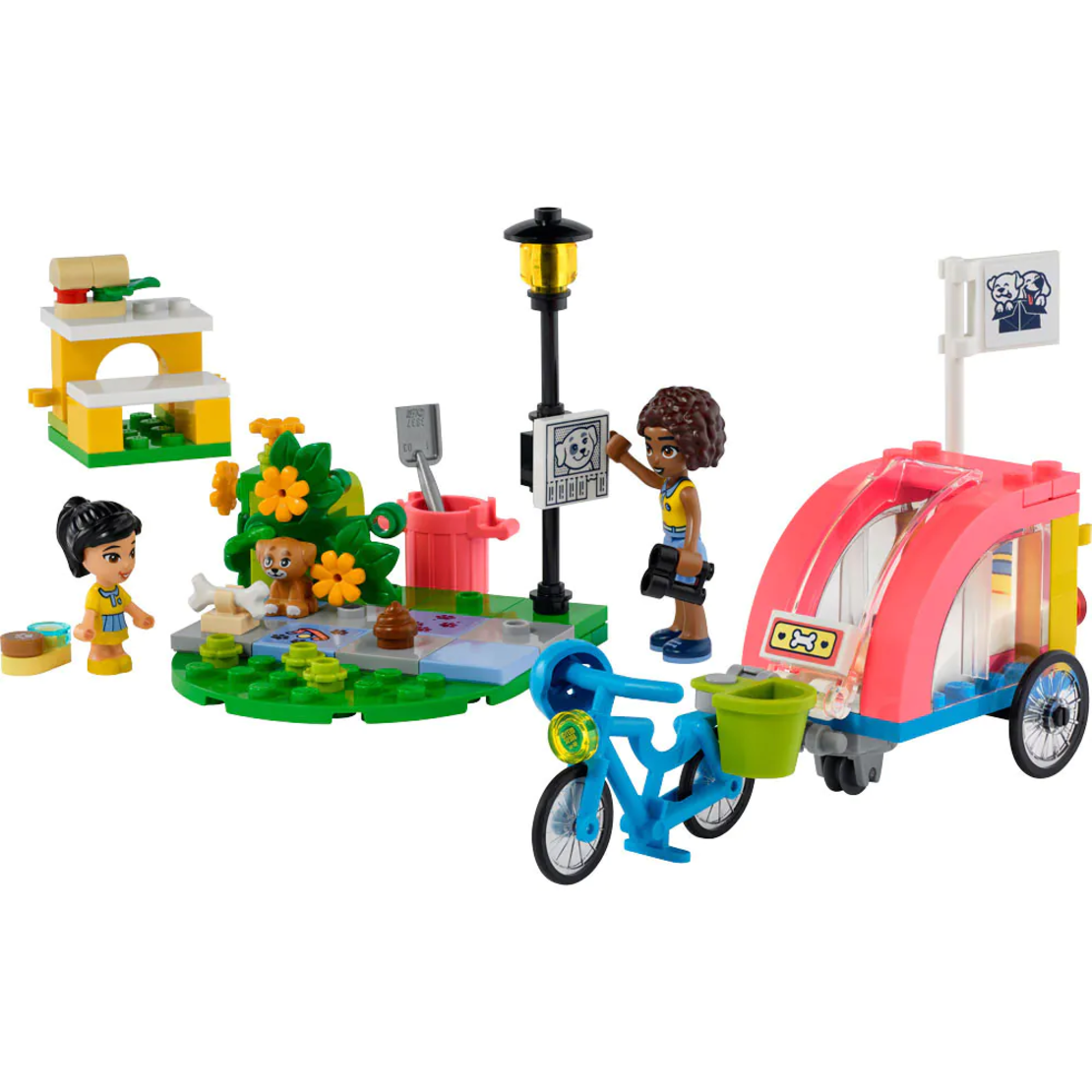 LEGO® Friends Велосипед за спасяване на кучета 41738
