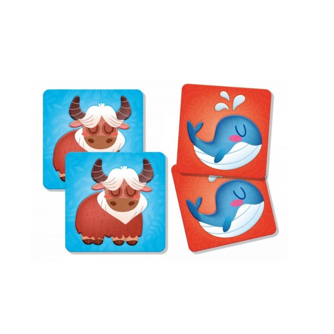 Карти мемо Lisciani Монтесори BABY TOUCH MEMO Животни 24 ч.