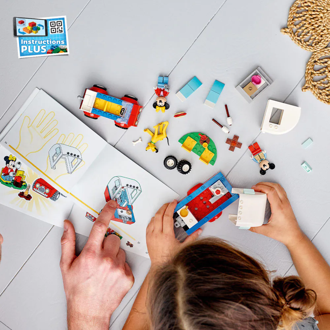 LEGO® Disney Mickey and Friends Пътуването на Мики Маус и Мини Маус 10777