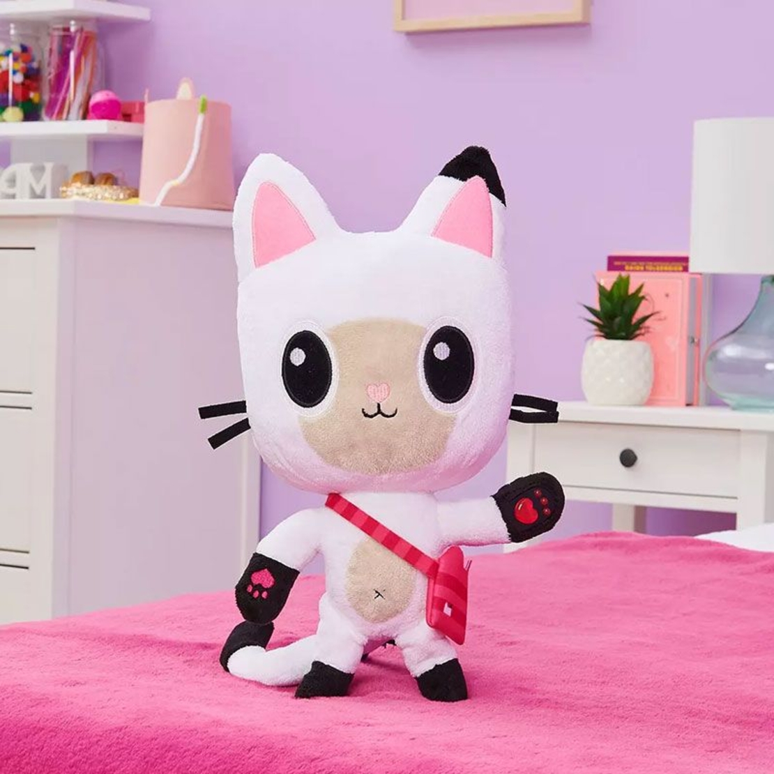 Интерактивна играчка коте Spin Master Gabby's Dollhouse Говорещият Панди, 33 см