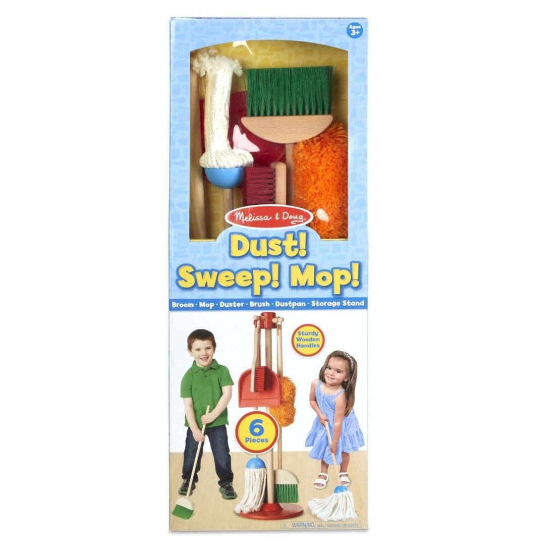 Дървен детски комплект за почистване Melissa and Doug 18600