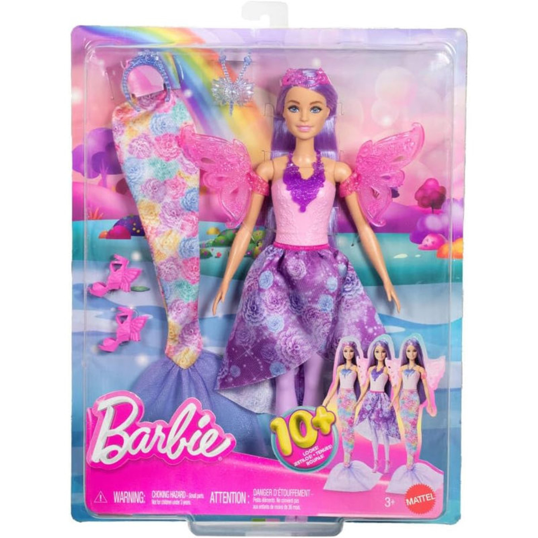 Комплект кукла Mattel Barbie Magical Fairy Русалка с аксесоари, JCP74