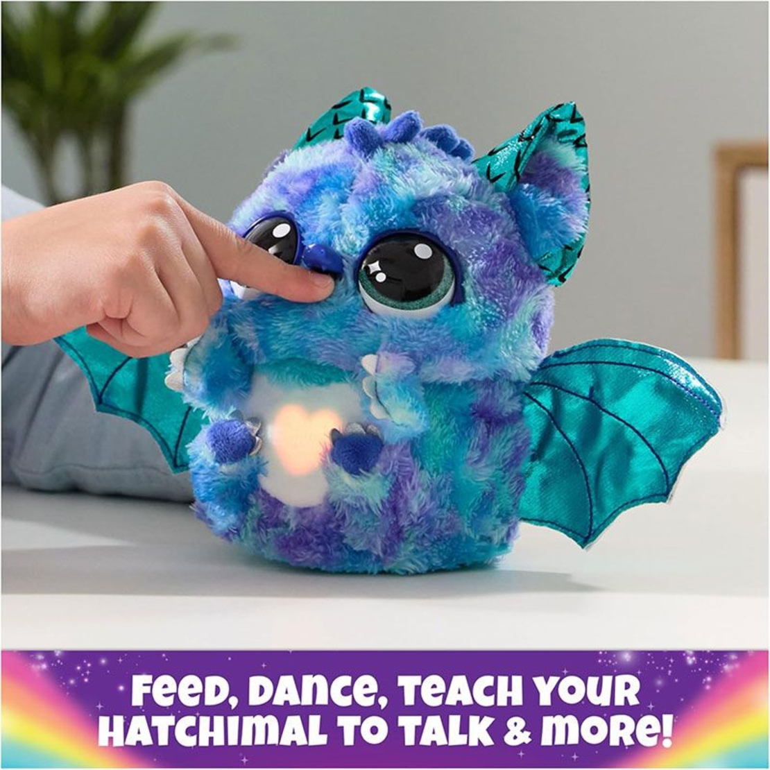Интерактивна играчка изненада в яйце Spin Master Hatchimals Alive Mystery Hatch Draggle, със светлини и звуци