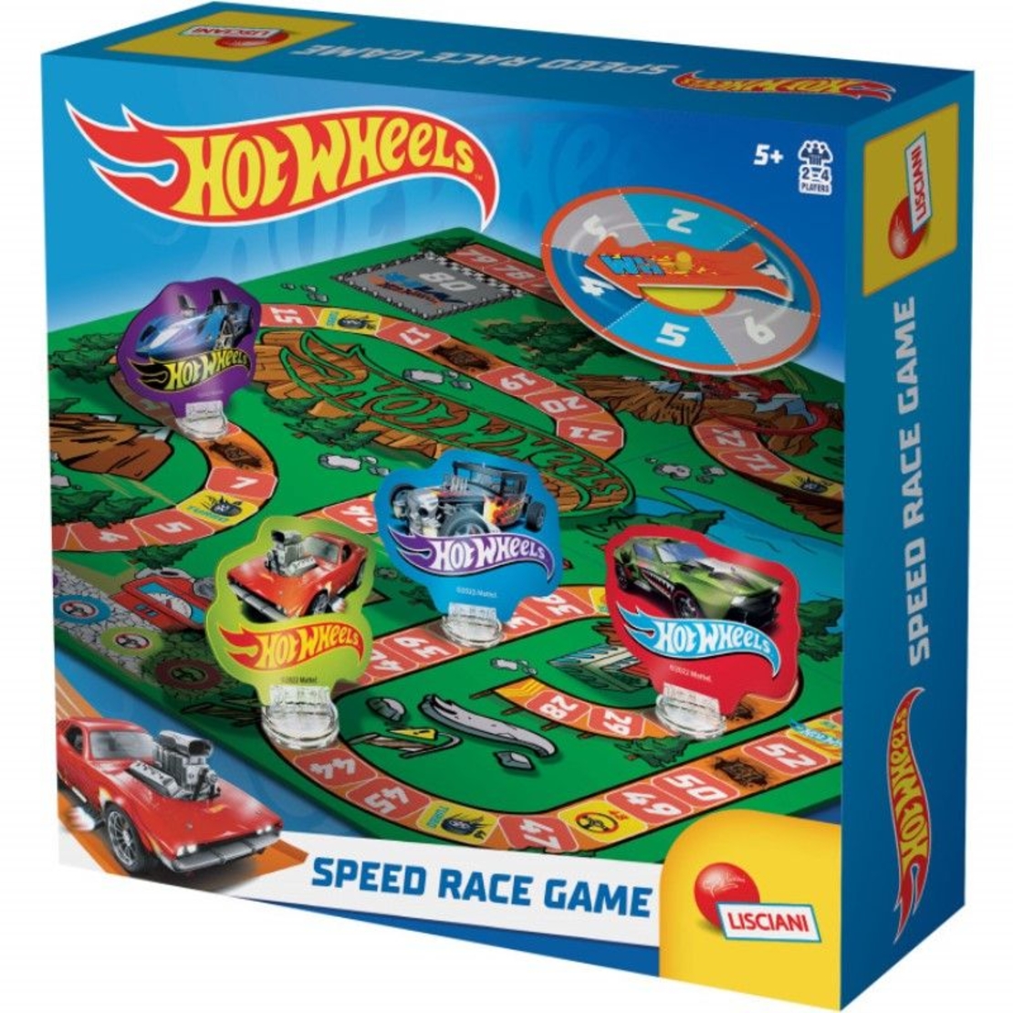 Настолна игра Lisciani Hot Wheels Скоростно състезание