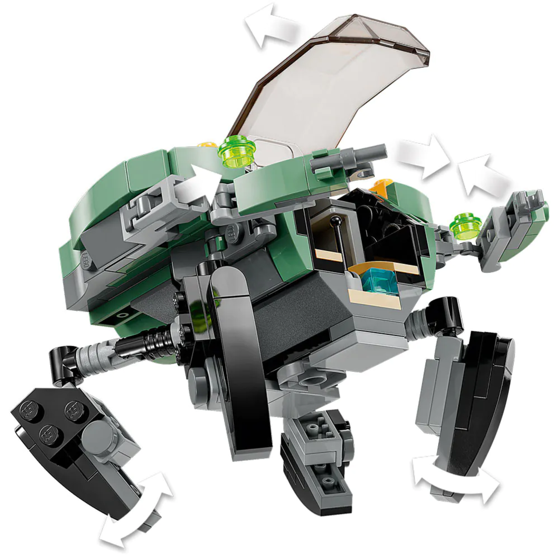 LEGO® Avatar Тулкунът Паякан и подводницата рак 75579