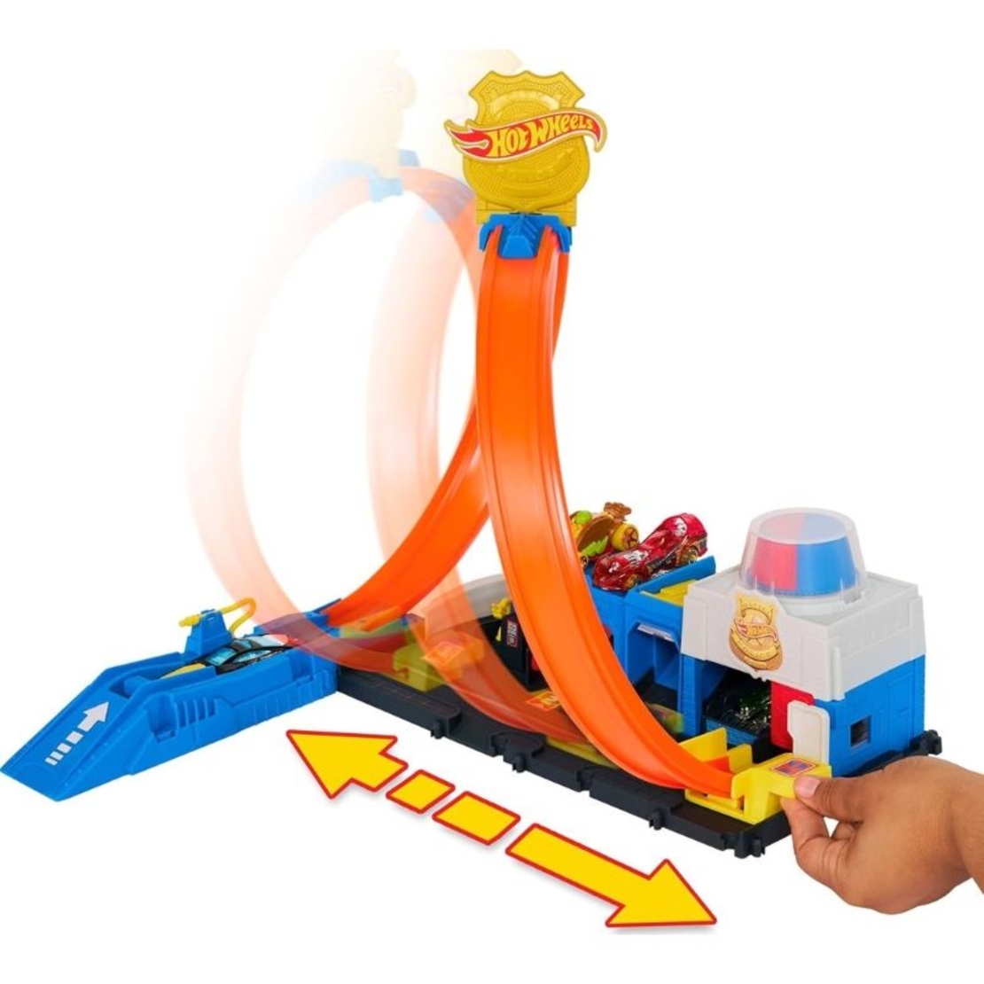 Писта Mattel Hot Wheels Super Police Station
