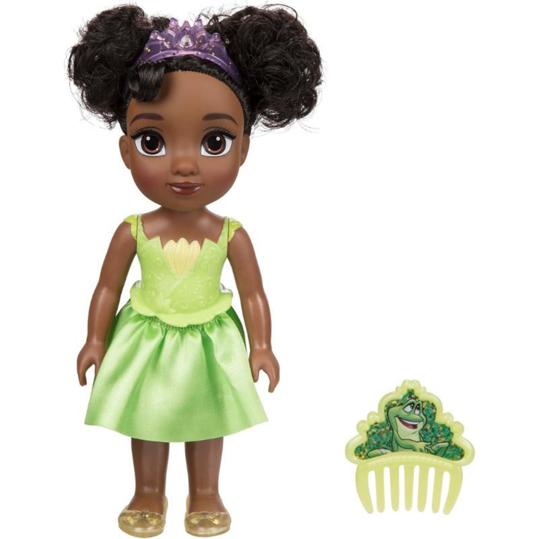 Кукла Jakks Pacific Disney Princess Тиана с гребен, 15 см.