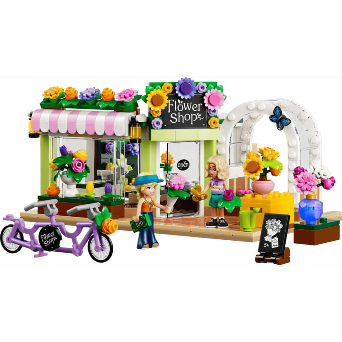 LEGO® Friends Творчески магазин за цветя 42693