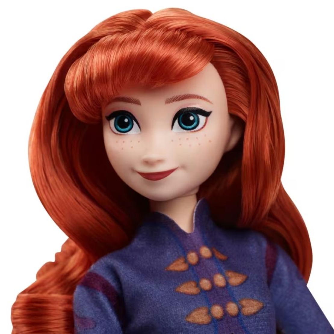 Кукла Mattel Disney Frozen Anna, с кънки за лед