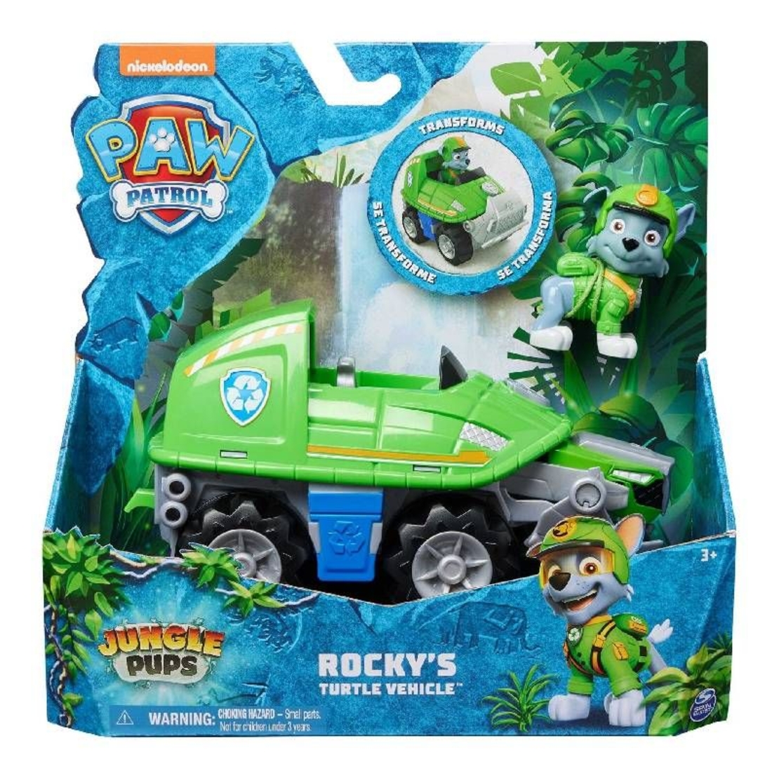 Игрален комплект Spin Master Paw Patrol Jungle PUPS Фигурка с превозно средство