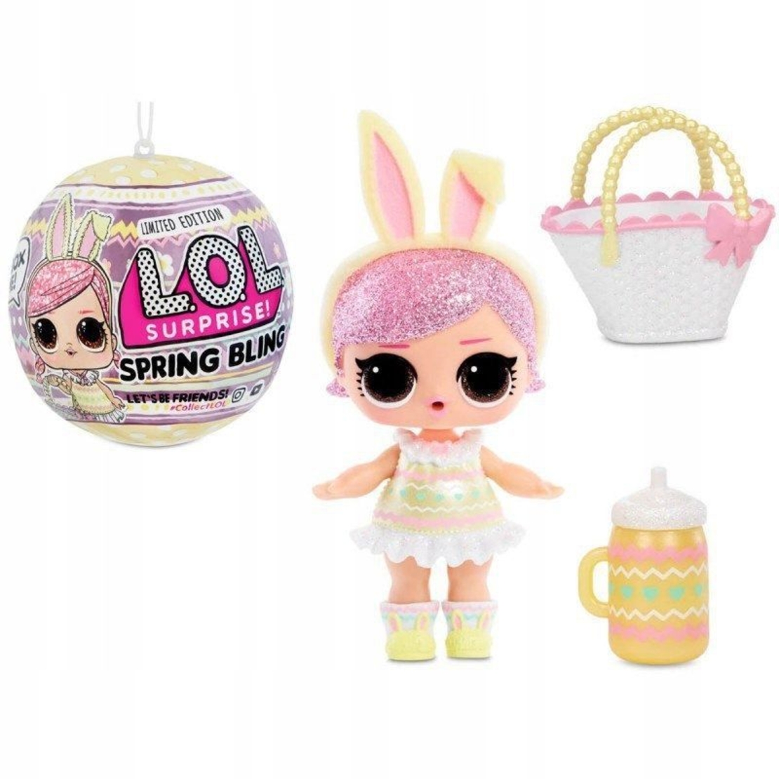 Кукла MGA L.O.L. Surprise Spring Bling Hops, с 6 аксесоара