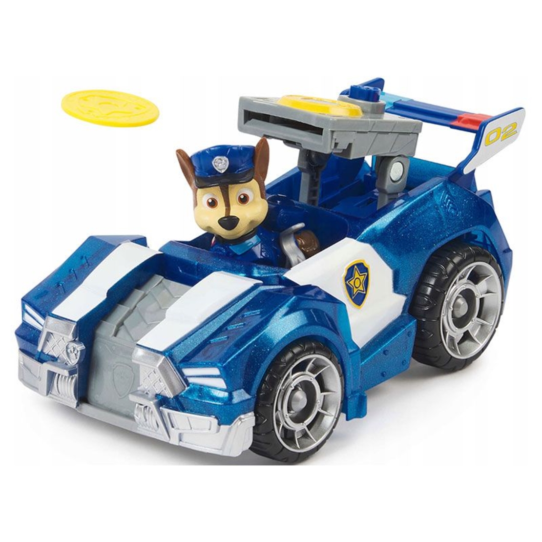 Игрален комплект Spin Master Paw Patrol The Mighty Movie Превозни средства и фигурки Чейс и Скай