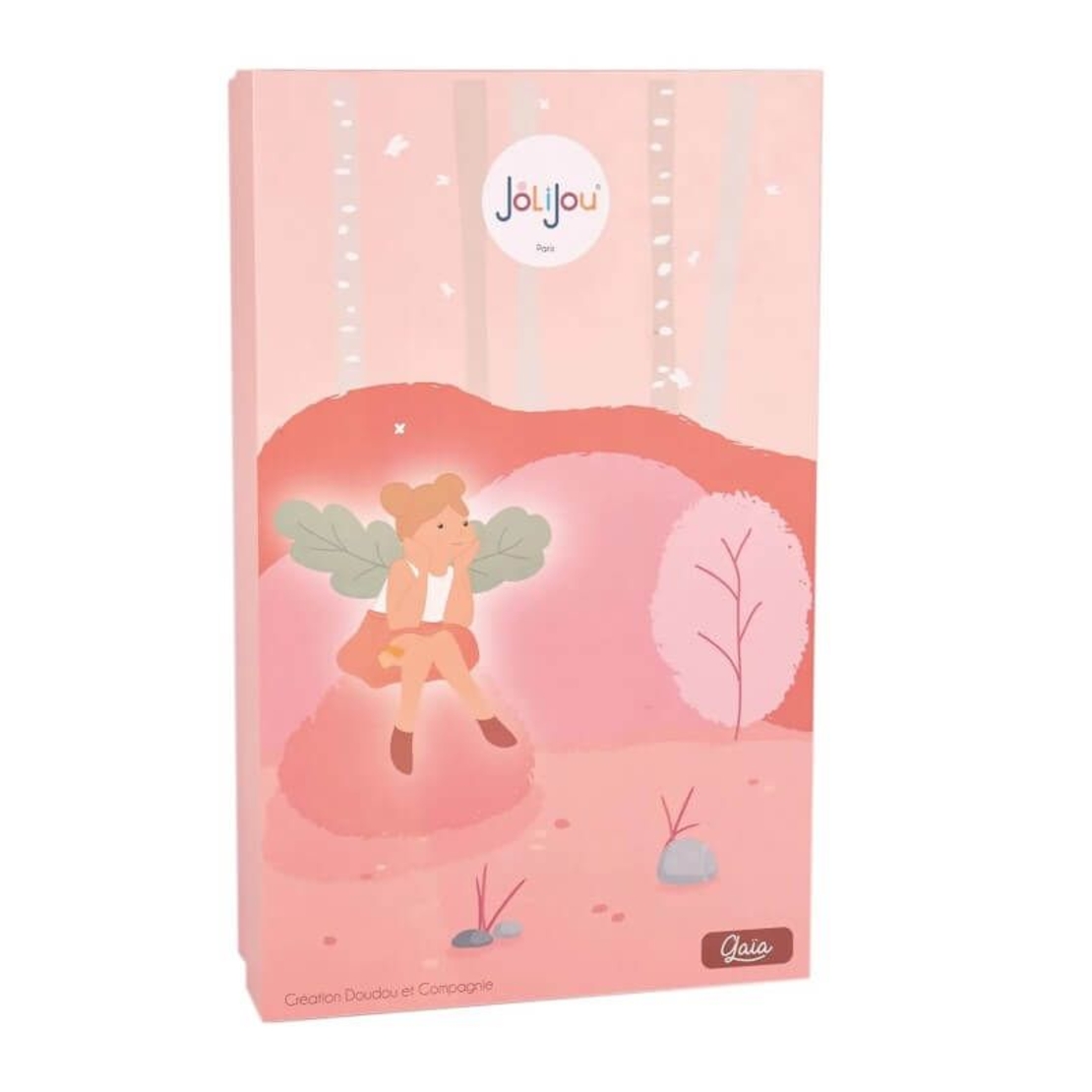 Плюшена играчка Doudou фея Gaia кукла 25 см, JJ6030