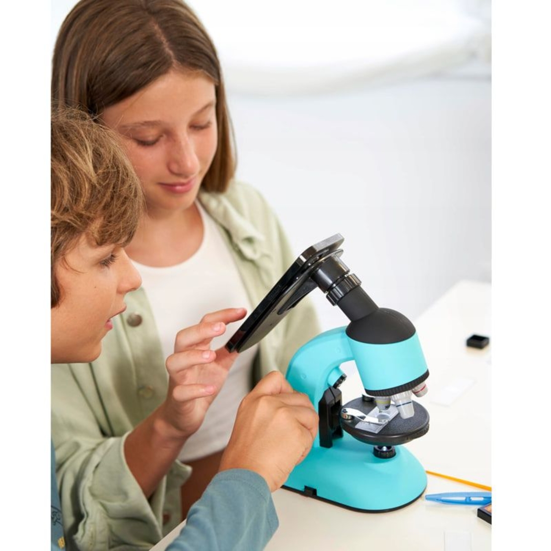 Детски микроскоп Kids Licensing Vision Kids, 360°, с LED светлина