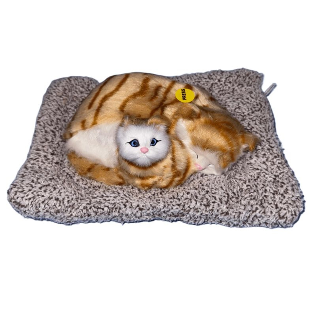 Интерактивна играчка спящи котенца Raya Toys, със звук