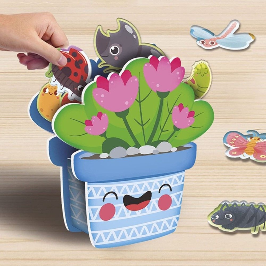 Детски 3D Пъзел Lisciani Carotina Baby Logic 3D Градина