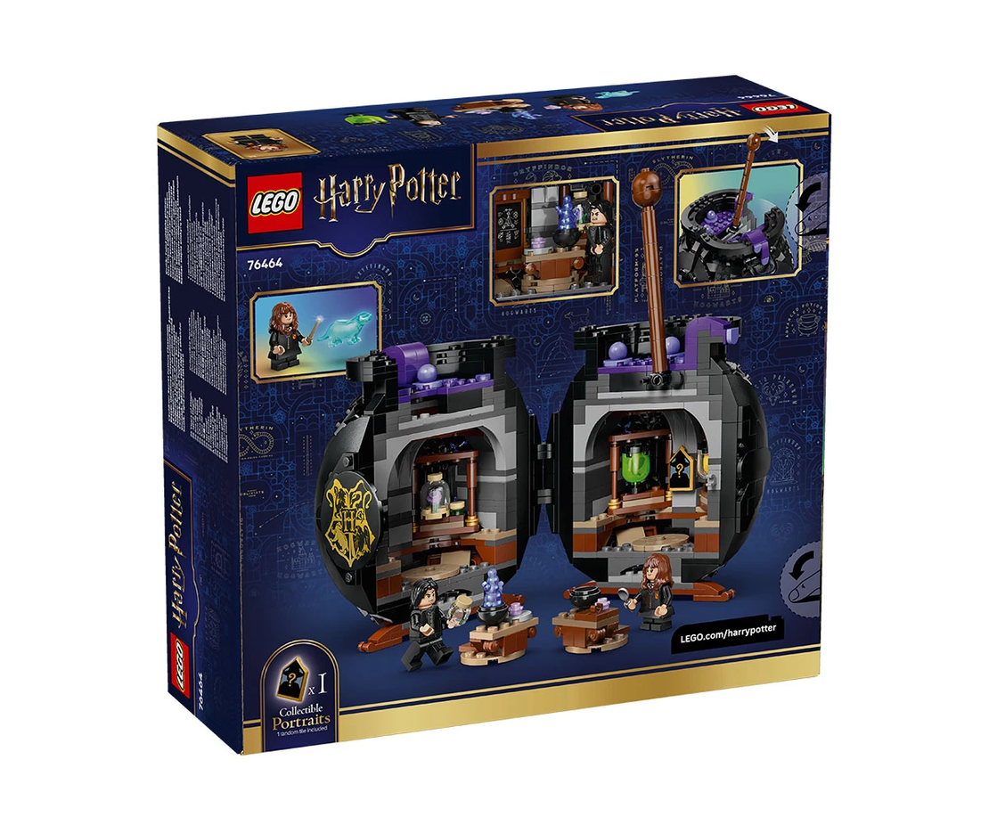 LEGO® Harry Potter™ Котел: Класна Стая за тайни отвари 76464