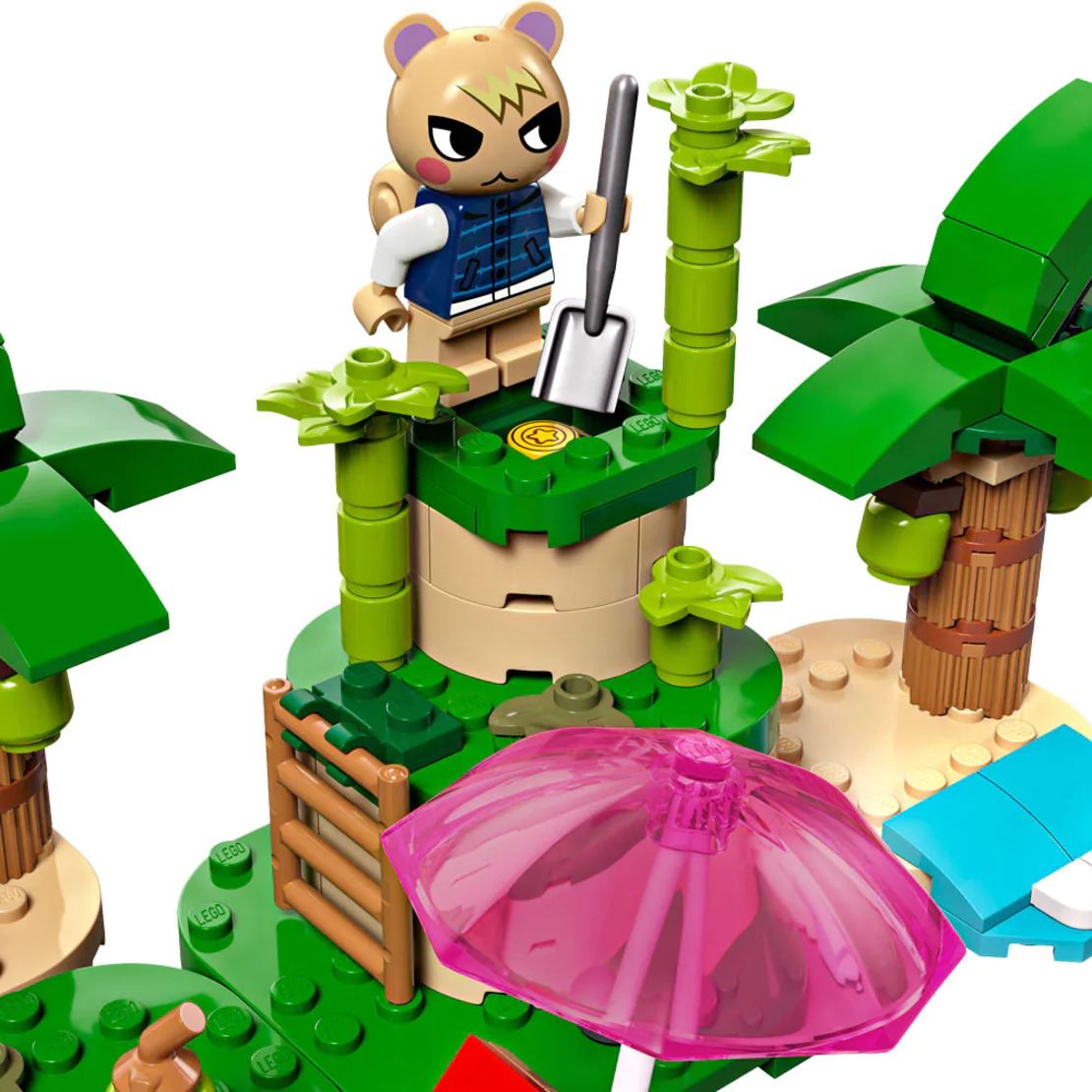LEGO® Animal Crossing™ Пътуването с лодката на Kapp'n 77048