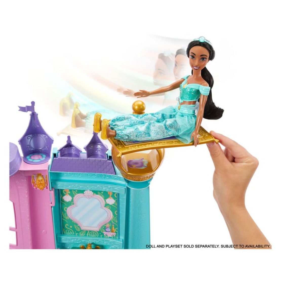 Къща за кукли Mattel Disney Princes Magical Adventure Castle
