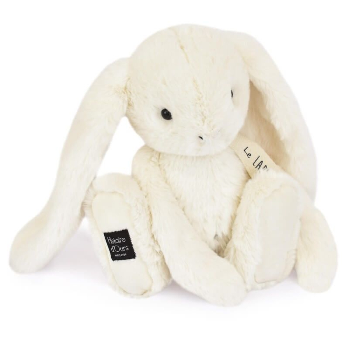 Плюшена играчка Doudou Le lapin White заек 32 см, HO3242