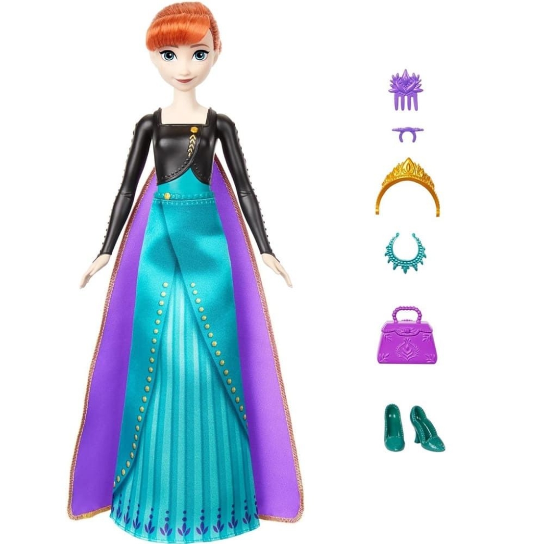 Кукла Mattel Disney Frozen Anna Spin & Reveal
