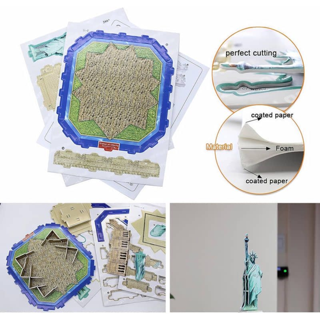 3Д пъзел Raya Toys Статуята на Свободата