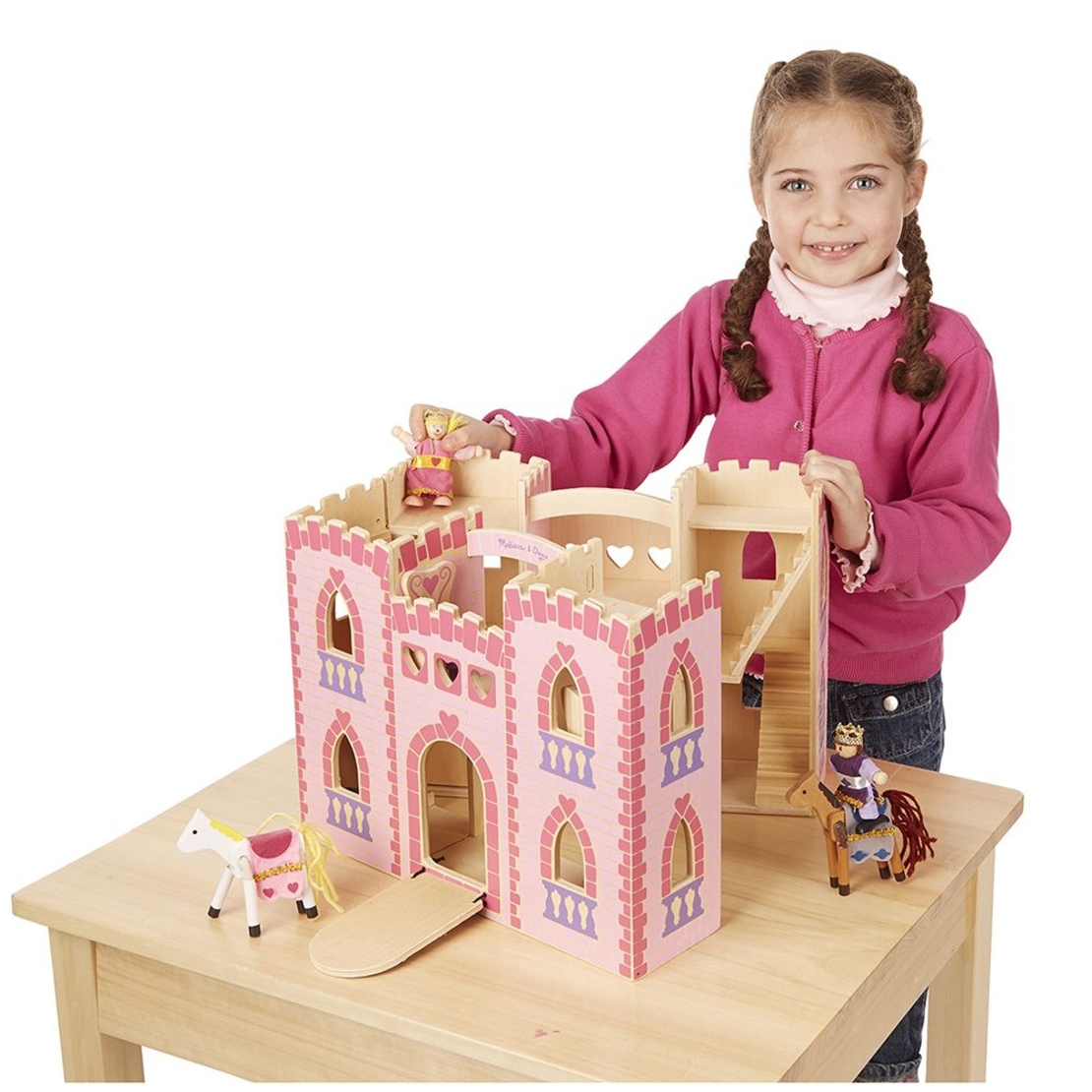 Дървен замък с принцеса Melissa and Doug 13708