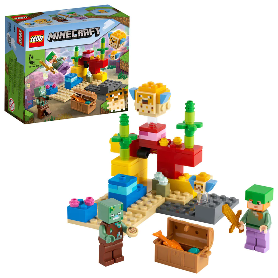 LEGO® Minecraft® Кораловия риф 21164
