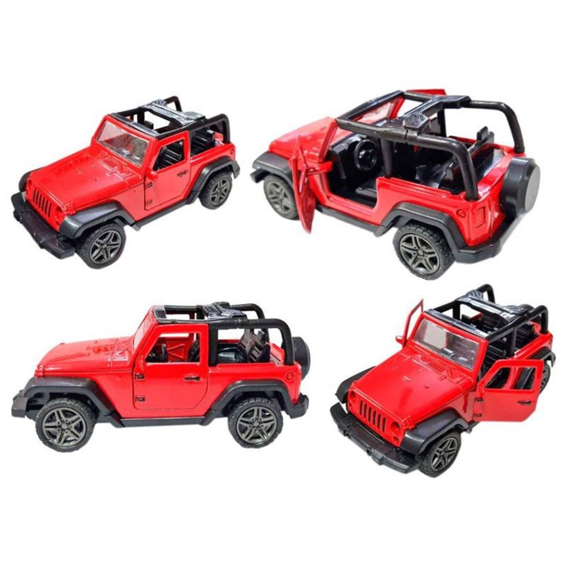 Детска кола за игра Raya Toys Models Джип, с музика и светлини, 1:32
