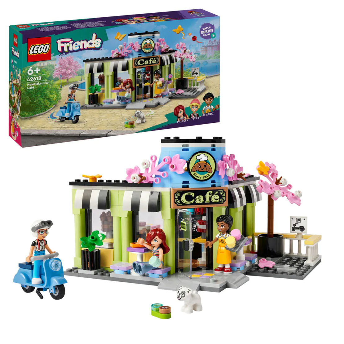 LEGO® Friends Кафе Хартлейк Сити 42618