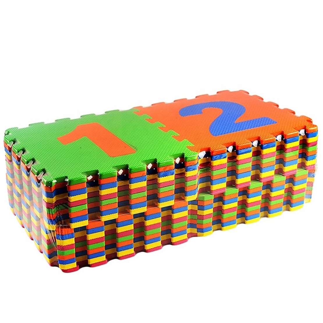 Пъзел за земя 30301 Raya Toys с цифри и букви на латиница, 36 части