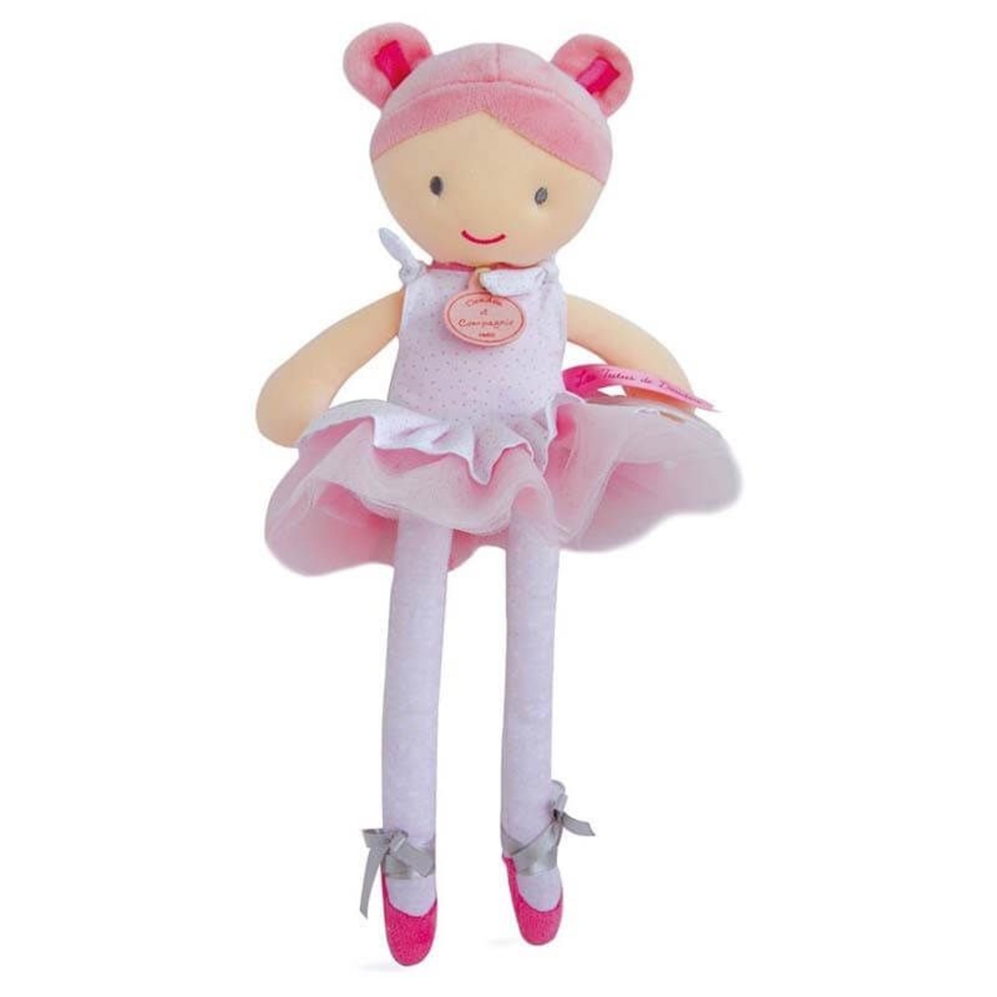 Плюшена играчка Doudou кукла Балерина Lily 36 см, DC3131