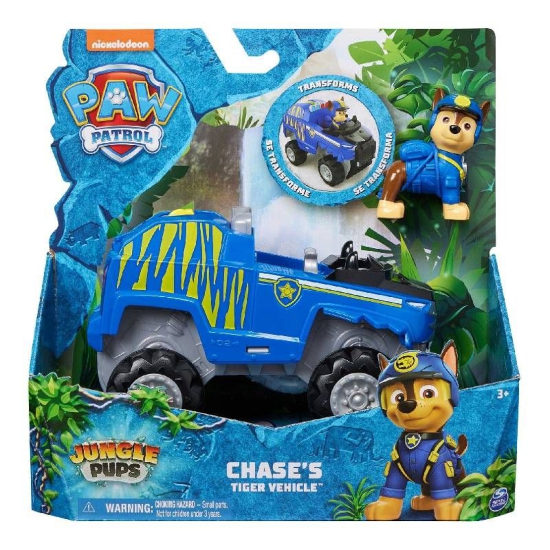 Игрален комплект Spin Master Paw Patrol Jungle PUPS Фигурка с превозно средство