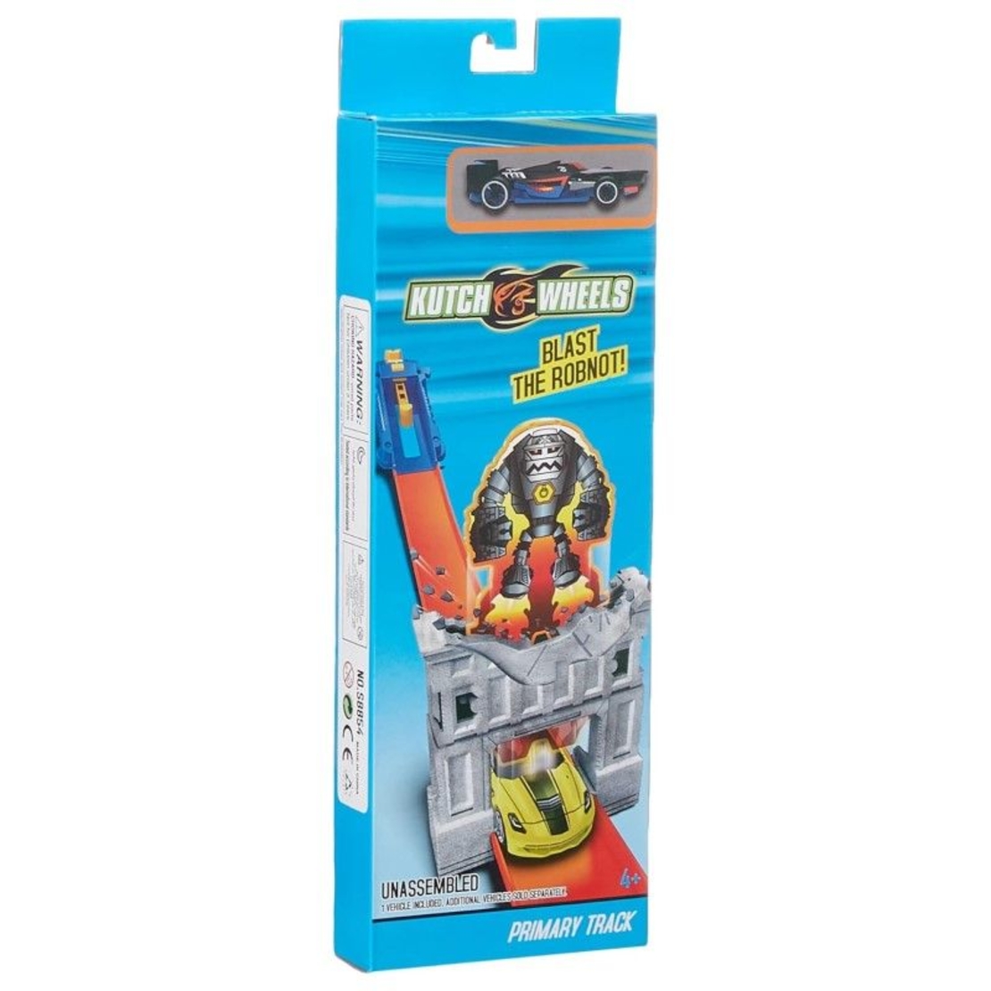 Метaлна кола с изтрелвачка Kutch Wheels Raya Toys