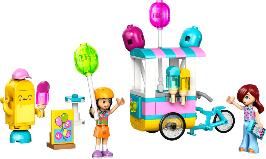 LEGO® Friends Щанд за сладолед и балони 42692