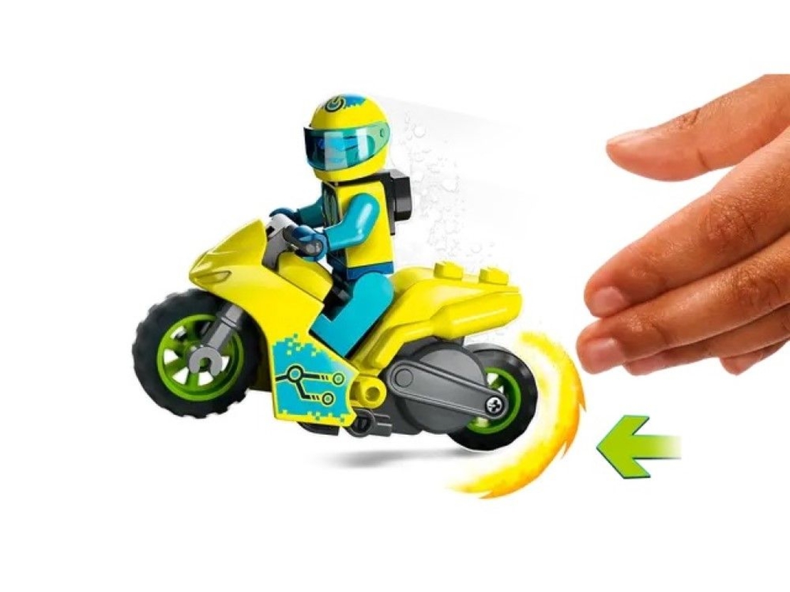 LEGO® City Stuntz Кибер каскадьорски мотоциклет 60358
