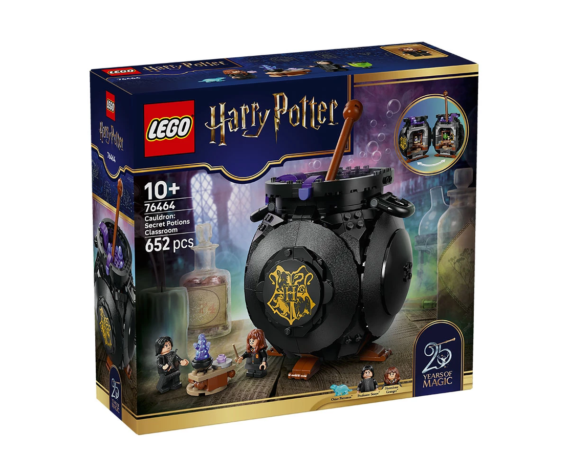 LEGO® Harry Potter™ Котел: Класна Стая за тайни отвари 76464