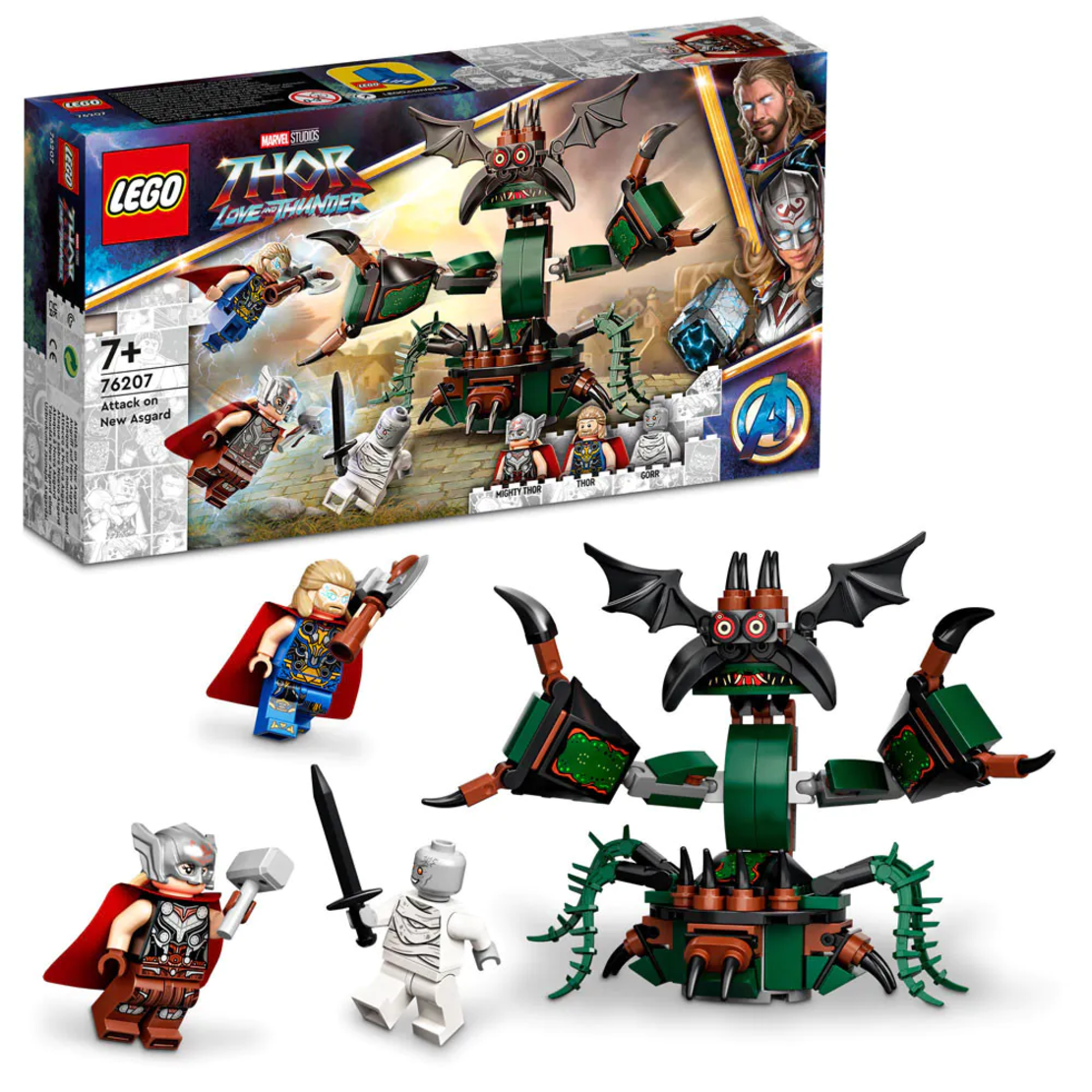LEGO® Marvel Нападение над Новия Асгард 76207