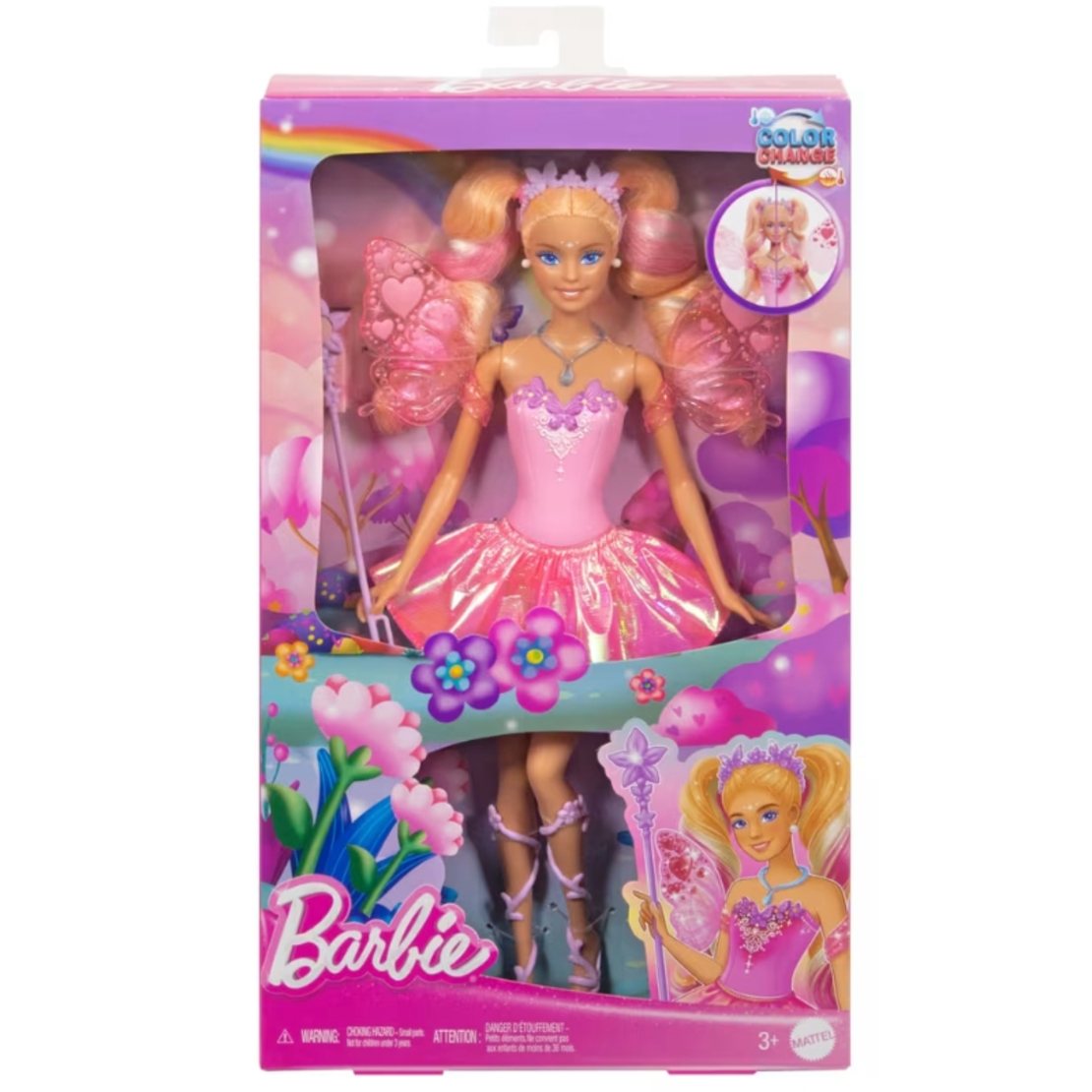 Кукла Mattel Barbie Фея, с променящи се цветове