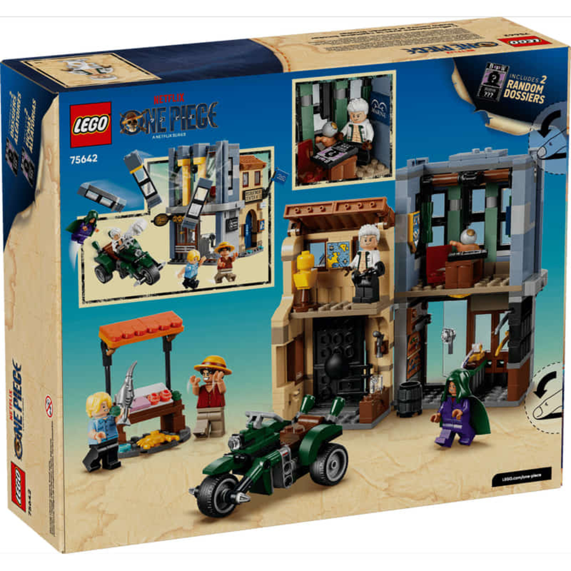 LEGO® ONE PIECE Разправа с капитан Смоукър 75642