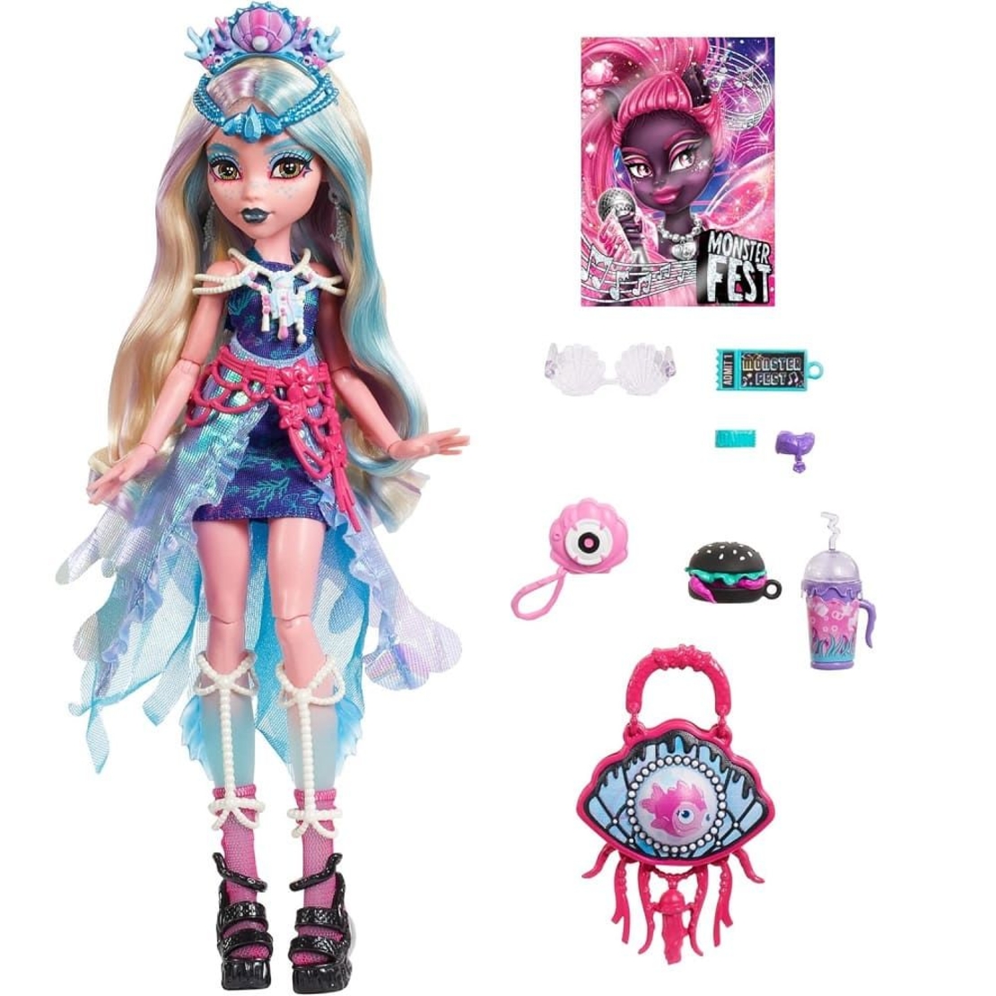 Кукла Mattel Monster High Lagoona Blue, с аксесоари